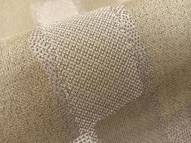平和屋着物▽両面　六通柄袋帯　スリーシーズン　春夏秋　源氏香　銀糸　正絹　逸品　未使用　CABH4693vp
