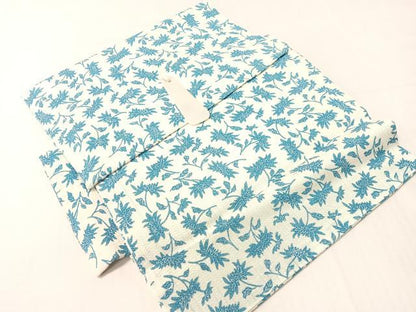 平和屋着物●つけ帯　型染め　菊尽くし　正絹　逸品　CABH4716vp