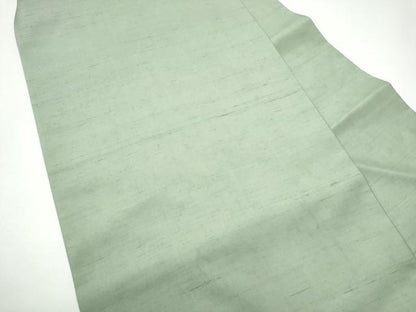 平和屋着物●九寸名古屋帯　紬地　色無地　岩井茶色　正絹　逸品　CABH4843hy