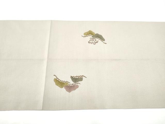 平和屋着物●爪掻き本綴れ　八寸名古屋帯　飛鶴松文　金糸　正絹　逸品　CABH4851hy