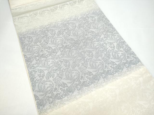 平和屋着物●西陣　大光織物　六通柄袋帯　七宝花文　金糸　金糸　正絹　逸品　CABH4888hy