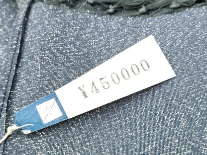平和屋着物●六通柄袋帯　綴れ　霞花文　金銀糸　上代45万　正絹　逸品　CABH4892hy