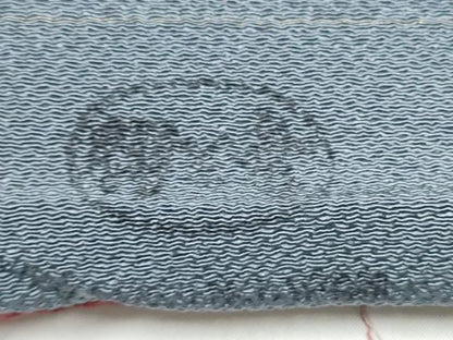 平和屋着物●中国三大刺繍　総相良刺繍　太鼓柄袋帯　伊と幸　菊唐草文　鬼しぼ縮緬　正絹　逸品　未使用　CABH4906hy