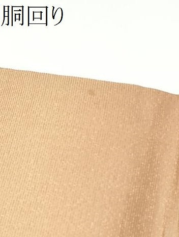 平和屋着物●太鼓柄袋帯　よろけ縞　金糸　正絹　逸品　CABH4937hy