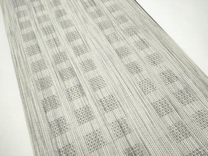 平和屋着物●両面　全通柄袋帯　幾何学文様　正絹　逸品　CABH4941hy