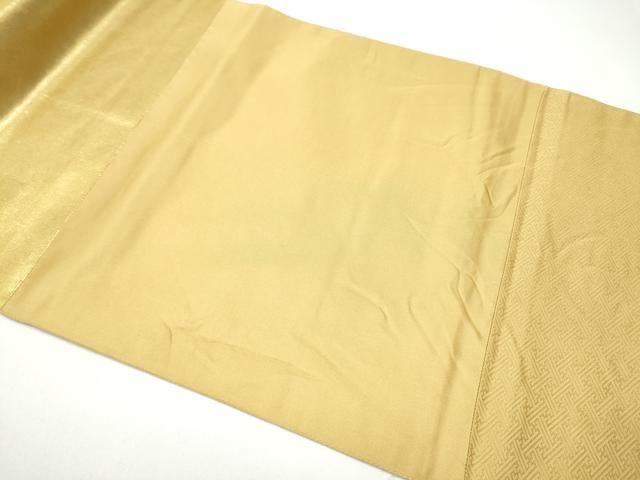 平和屋着物●太鼓柄袋帯　作家物　風神雷神図　金糸　正絹　逸品　CABH4949hy