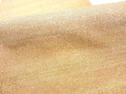 平和屋着物●桝屋高尾　(ねん金綴錦)　全通柄袋帯　段霞文　金糸　正絹　逸品　CABH4954hy