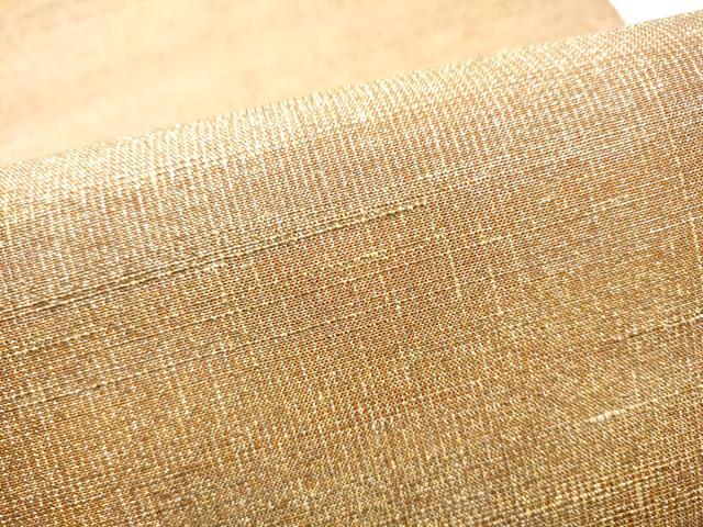 平和屋着物●桝屋高尾　(ねん金綴錦)　全通柄袋帯　段霞文　金糸　正絹　逸品　CABH4954hy