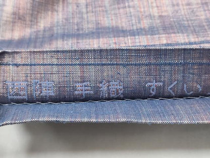 平和屋着物●西陣　太鼓柄袋帯　紬地　手織　すくい上代袋　三ツ華紋流し　正絹　逸品　CABH4982hy