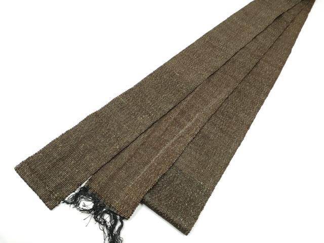 平和屋着物●男性　角帯　霞文　一重帯　正絹　逸品　CABH5063hy
