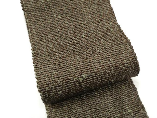 平和屋着物●男性　角帯　霞文　一重帯　正絹　逸品　CABH5063hy