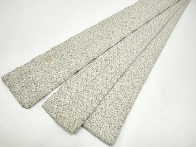 平和屋着物●男性　本場筑前博多織　角帯　霞文　証紙付き　正絹　逸品　CABH5066hy