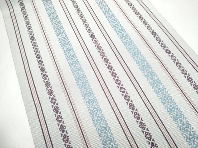 平和屋着物●本場筑前博多織　八寸名古屋帯　献上　正絹　逸品　CABH5113hy
