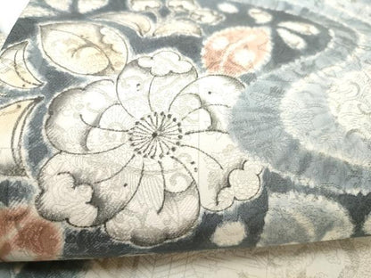 平和屋着物●九寸名古屋帯　作家物　辻が花　正絹　逸品　CABH5126hy
