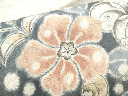 平和屋着物●九寸名古屋帯　作家物　辻が花　正絹　逸品　CABH5126hy