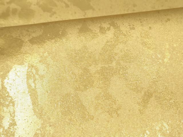 平和屋本店●西陣　長嶋成織物　ながしま帯　六通柄袋帯　霞文　本金箔　瀞金錦　正絹　逸品　CABH5163hy