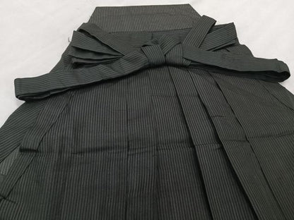 平和屋着物＊夏物　男性　馬乗り袴　縦絽　縞　正絹　逸品　CABH5211xi