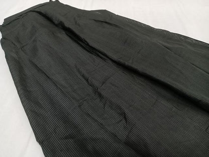 平和屋着物＊夏物　男性　馬乗り袴　縦絽　縞　正絹　逸品　CABH5211xi