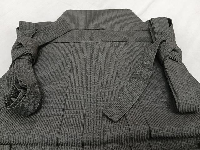 平和屋着物＊夏物　男性　行灯袴　灰色　正絹　逸品　CABH5215xi
