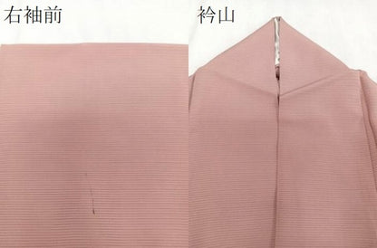 平和屋着物＊夏物　色無地　絽　退虹色　正絹　逸品　CABH5216xi