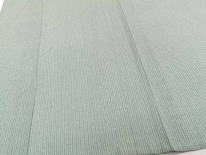 平和屋着物＊夏物　小紋　絽　縞　正絹　逸品　CABH5223xi