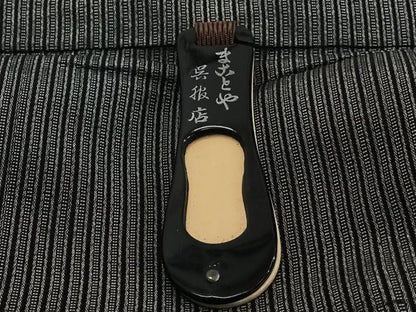 平和屋着物＊夏物　男性　行灯袴　縦絽　縞　正絹　逸品　CABH5226xi