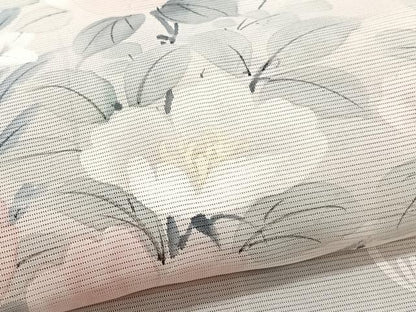 平和屋着物＊夏物　訪問着　絽　手描き　草花文　正絹　逸品　CABH5230xi