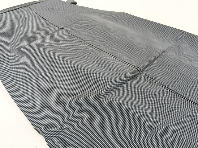 平和屋着物●男性　行灯袴　縞　正絹　逸品　CABH5235xi