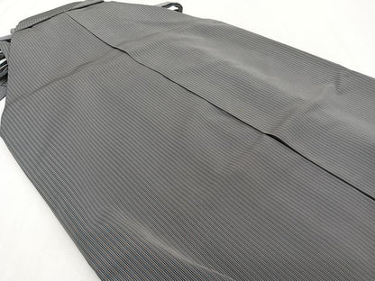 平和屋着物●男性　行灯袴　縞　正絹　逸品　CABH5237xi