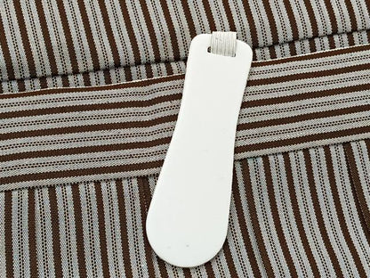 平和屋着物●男性　行灯袴　縞　正絹　逸品　未使用　CABH5247xi
