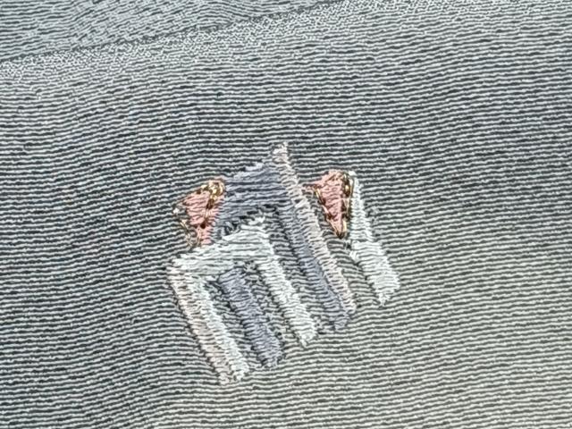 平和屋着物■訪問着　刺繍　源氏香　金糸　正絹　逸品　CABH5262xi