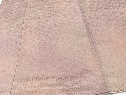 平和屋着物■上質な小紋　花地紋　暈し染め　正絹　逸品　CABH5268xi