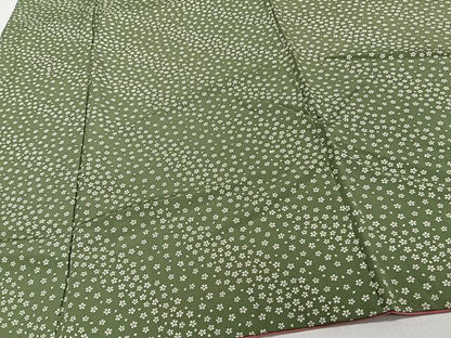 平和屋着物■上質な小紋　小花文　正絹　逸品　CABH5309xi