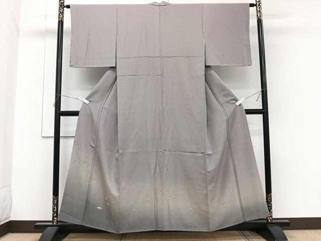 平和屋着物■訪問着　笹文　暈し染め　正絹　逸品　未使用　CABH5332xi