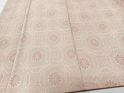 平和屋着物■上質な紬　蜀江花文　正絹　逸品　CABH5354xi