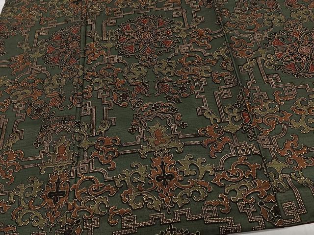 平和屋着物■本場染大島紬　鳳凰花文　正絹　逸品　CABH5461xi