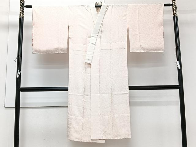 平和屋着物■長襦袢　無双仕立て　枝梅文　正絹　逸品　CABH5495xi