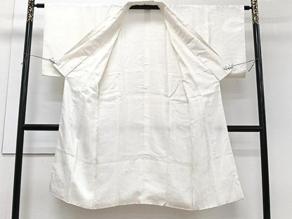 平和屋着物■長襦袢　袷　立波菊地紋　正絹　逸品　CABH5497xi