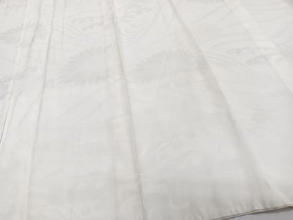 平和屋着物■長襦袢　袷　立波菊地紋　正絹　逸品　CABH5497xi