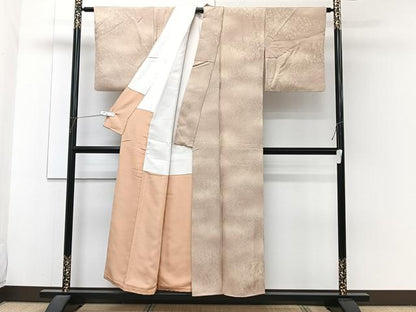 平和屋着物■上質な小紋　樹林地紋　暈し染め　正絹　逸品　CABH5503xi