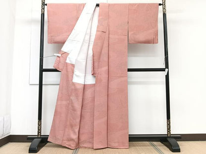平和屋着物■伝統工芸師　服部光擴　江戸小紋　寄せ小紋柄　正絹　逸品　未使用　CABH5509xi