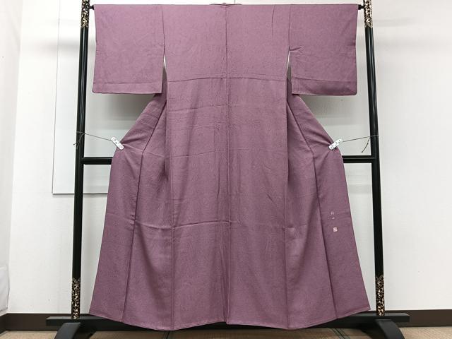 平和屋着物■江戸小紋　稲山作　鮫小紋柄　やまと誂製　正絹　逸品　CABH5528xi