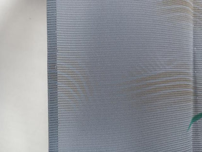 平和屋着物＊夏物　訪問着　絽　波花鳥文　暈し染め　金彩　正絹　逸品　CABH5554xi