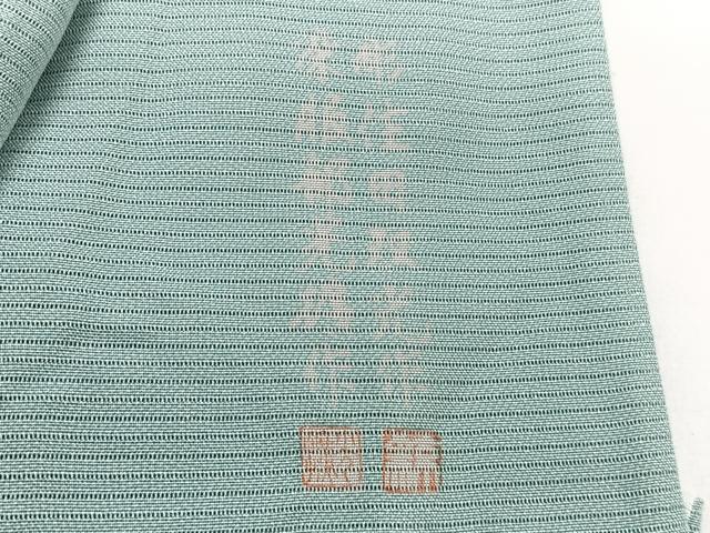 平和屋着物＊夏物　江戸小紋　彫士：住田双光・染士：服部光擴　絽　鮫小紋柄　正絹　逸品　CABH5557xi