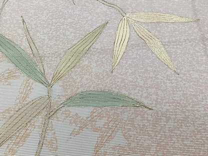 平和屋着物＊夏物　訪問着　絽　草木文　暈し染め　金彩　正絹　逸品　CABH5558xi