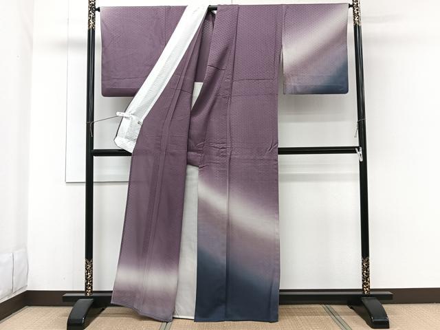 Henry　着物のみ 平和屋着物＊夏物 訪問着 紗 霞文 暈し染め 正絹 逸品 CABH5563xi