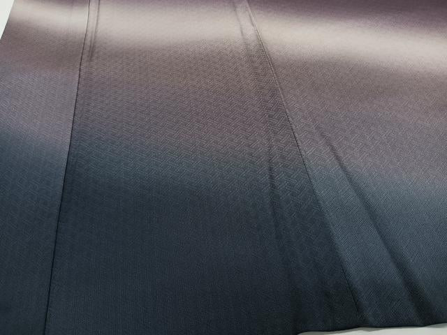 平和屋着物＊夏物　訪問着　紗　霞文　暈し染め　正絹　逸品　CABH5563xi