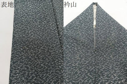 平和屋着物＊夏物　小紋　絽　霞文　正絹　逸品　CABH5565xi