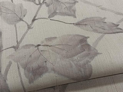 平和屋着物＊手描友禅女流作家　一色生子　夏物　訪問着　紗紬　草花文　ロング丈　正絹　逸品　未使用　CABH5570xi