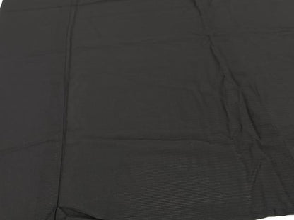 平和屋着物＊夏物　男性　色無地　絽　黒衣　黒色　正絹　逸品　未使用　CABH5572xi